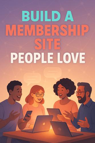Build a Membership Site People Love background